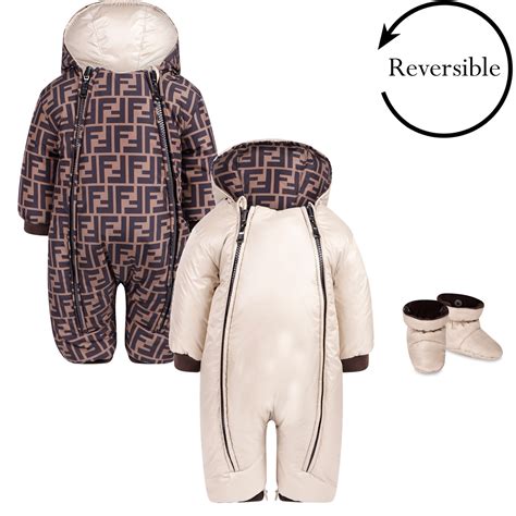 fendi baby sandals|fendi baby snowsuit.